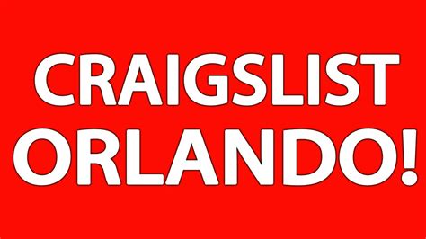 classified ads orlando|orlando craigslist gigs.